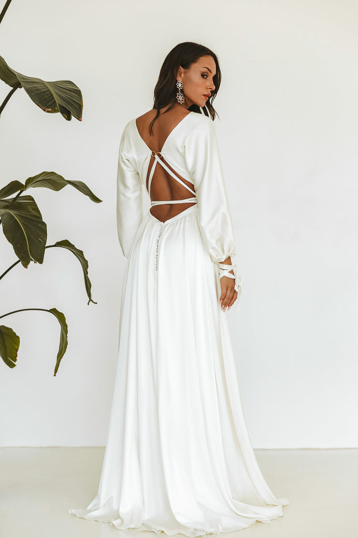 June Silk Dress