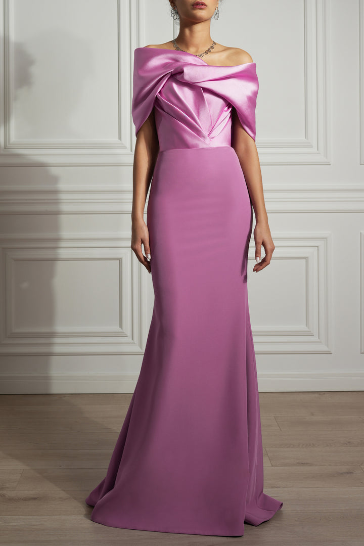 Rovena Hydrangea Mermaid Dress