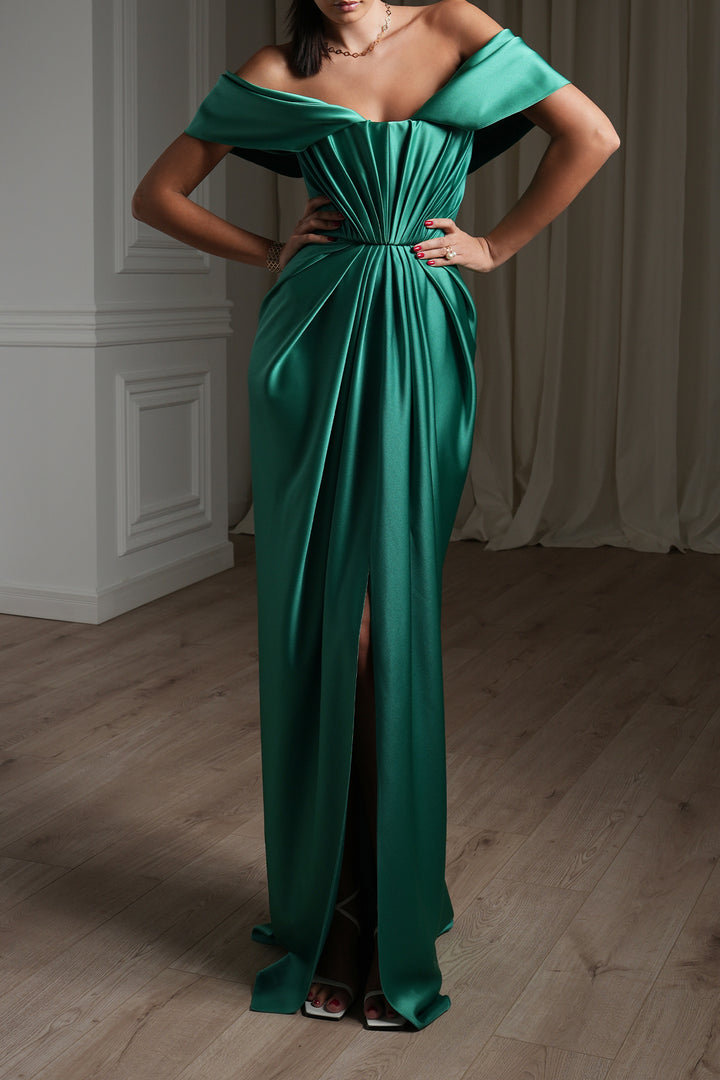 Helyna Persian Green Dress
