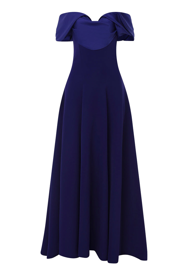 Kylie Dress In Indigo