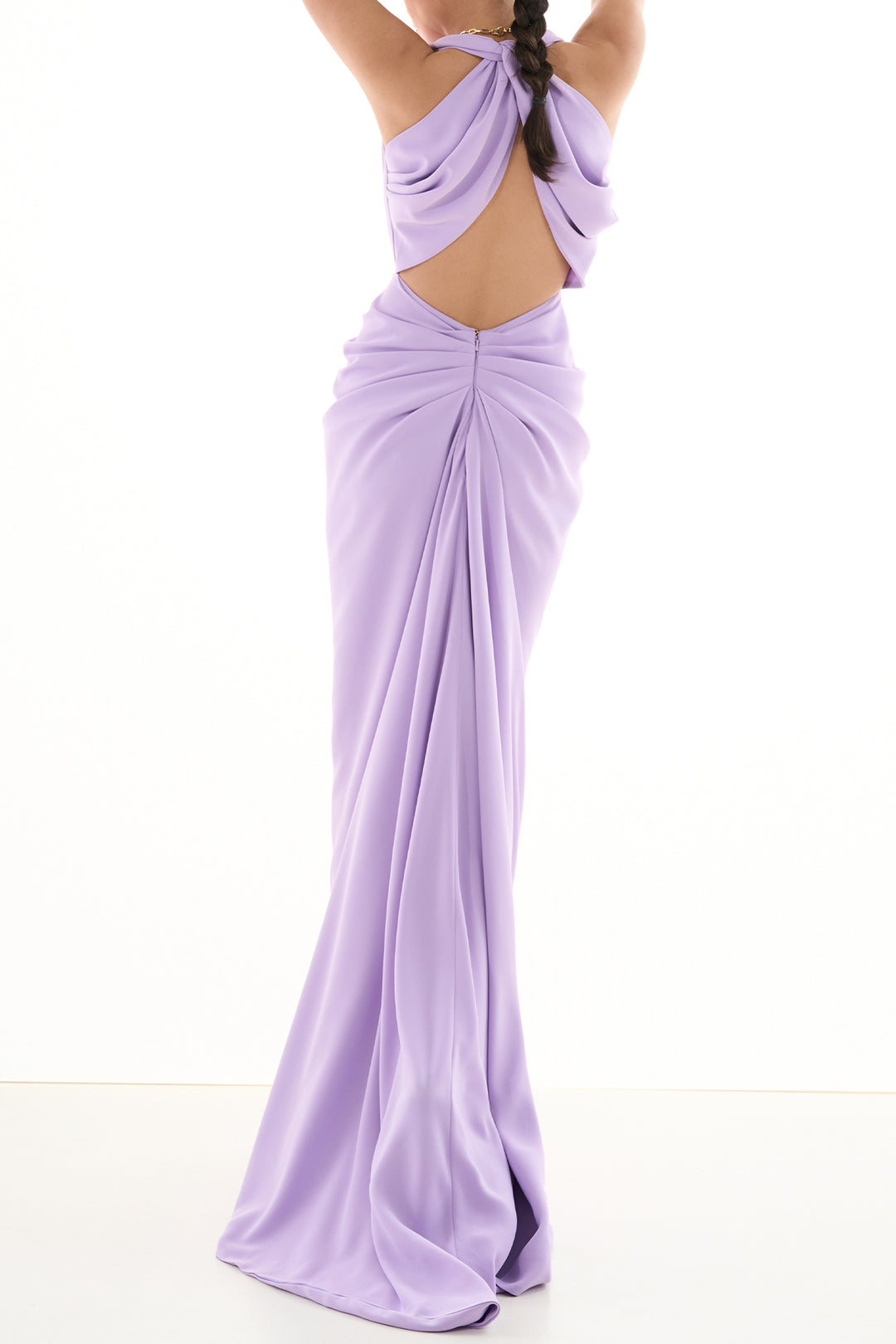 Artemis Long Dress In Orchid