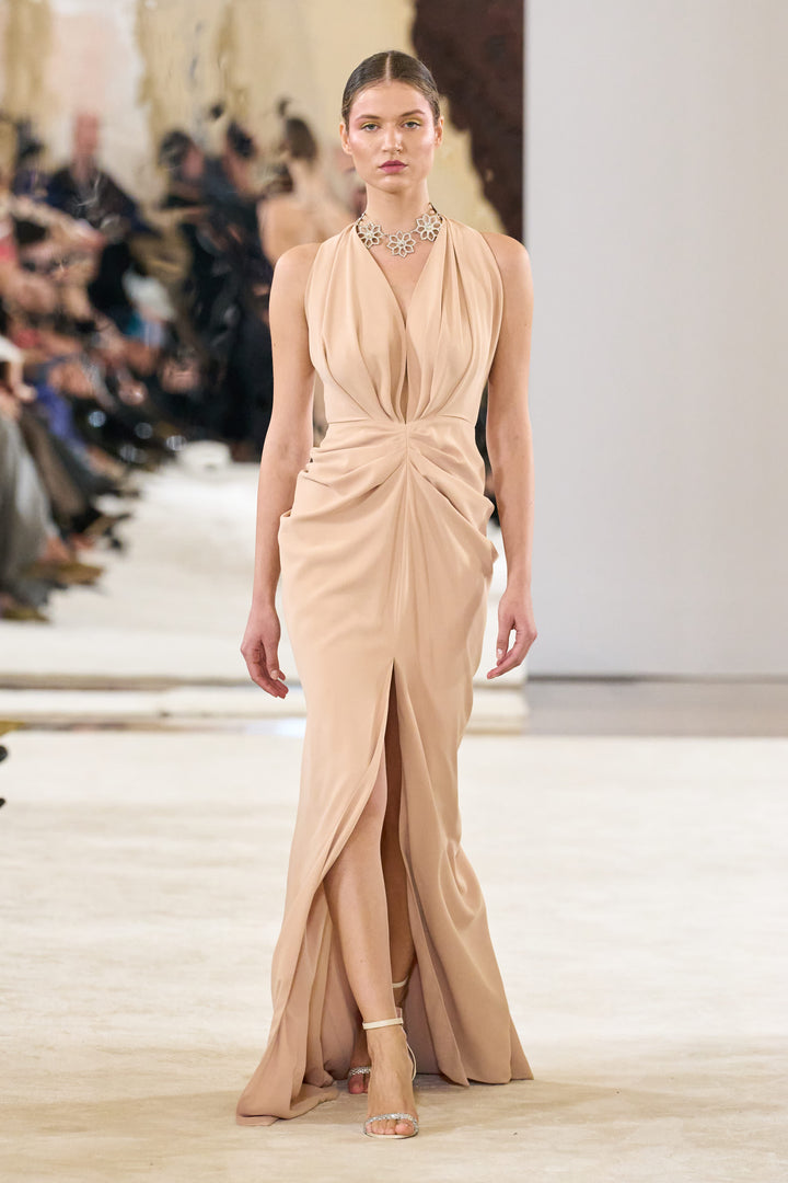 Artemis Long Dress In Nude