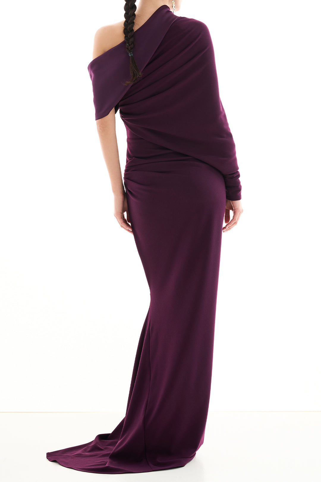 Amara Dress In Plum