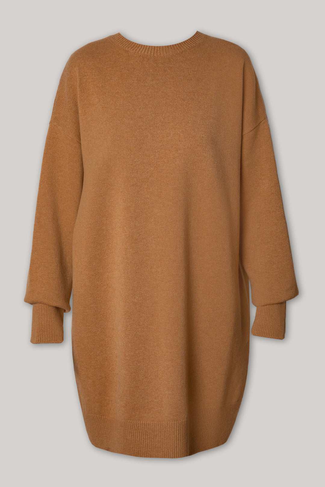 Aniel Open Back Wool and Cashmere-blend Dress