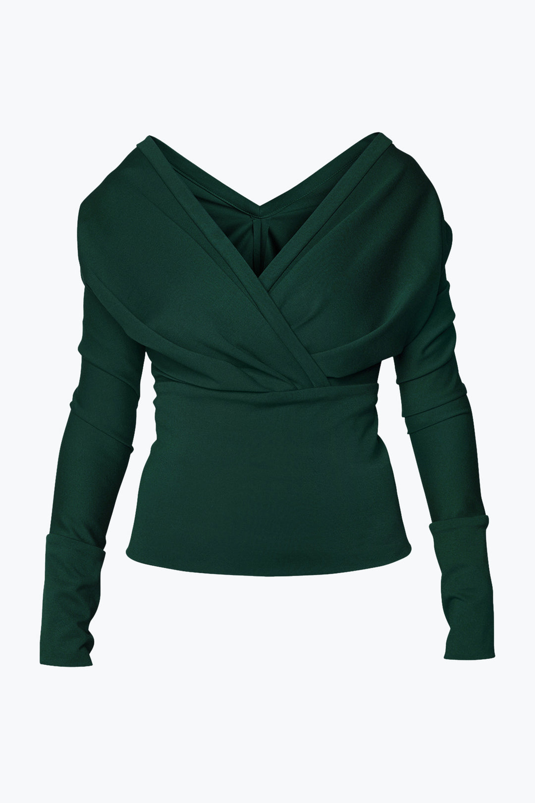 Sofia Emerald Stretchy Top