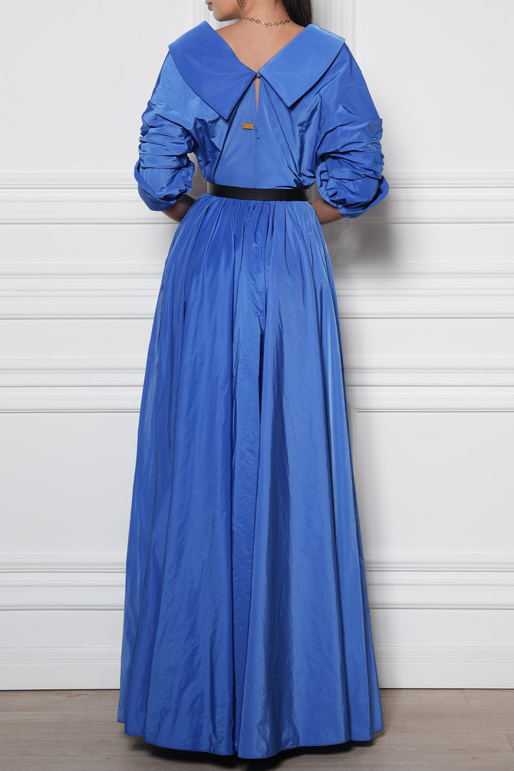 Carrie Celeste Taffeta Long Dress