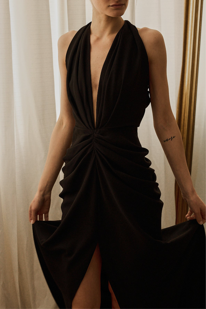 Artemis Long Dress In Black