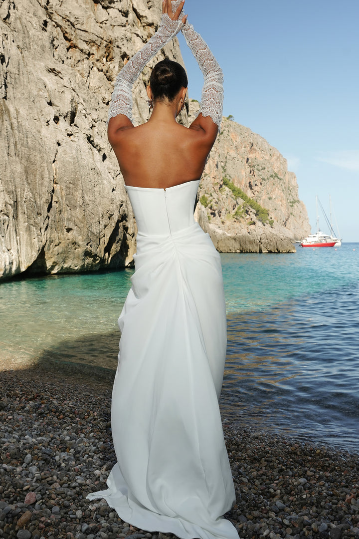Yuno Long Dress In Off-White