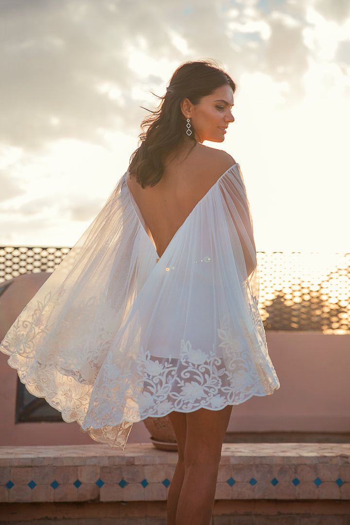 Alisha Ivory Boho Dress