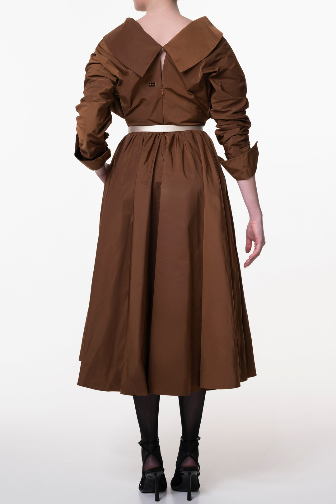 Carrie Midi Dress Caramel