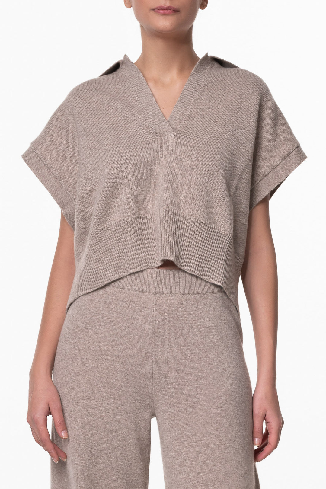 Shiya V-Neck Cashmere Sweater Vest