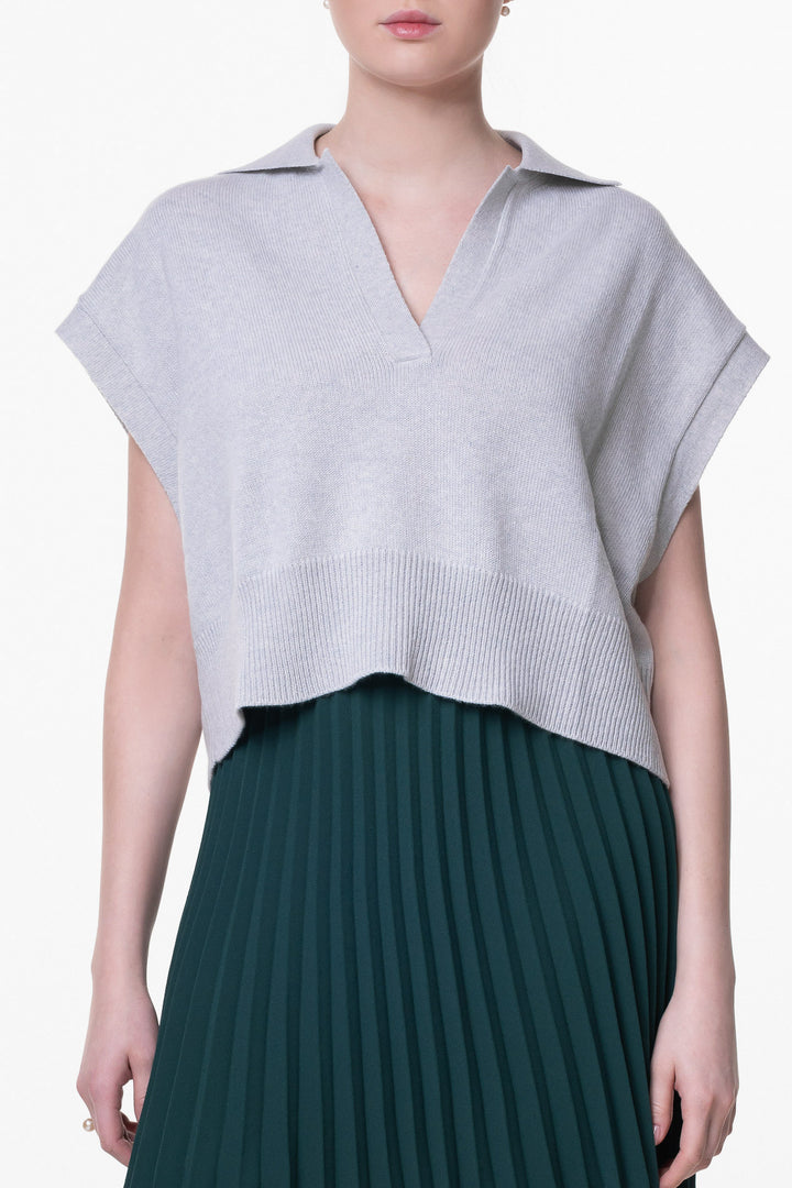 Shiya V-Neck Cashmere Sweater Vest