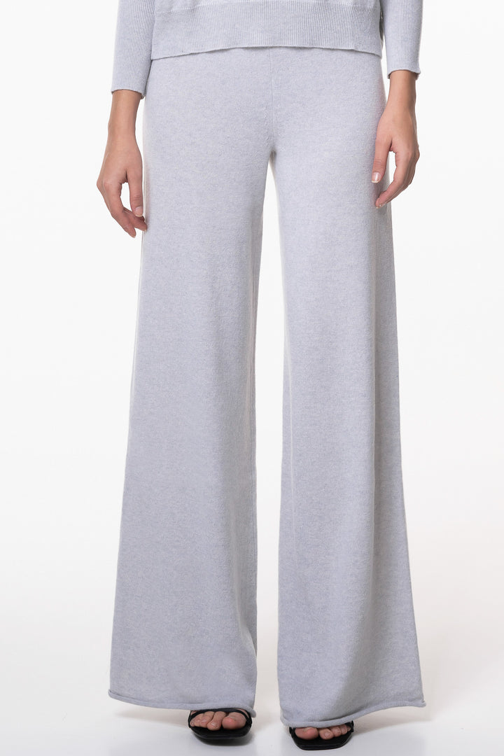 Akeem Cashmere Wide-Leg Pants