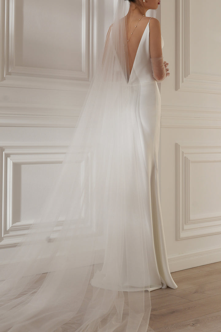 Paloma Off-White Slip Dress