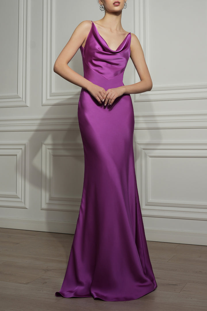 Paloma Violet Slip Dress