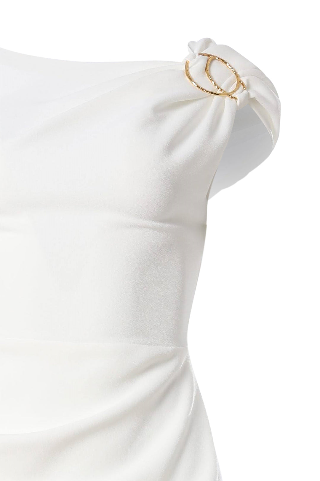 Avra Midi Dress In Off-White