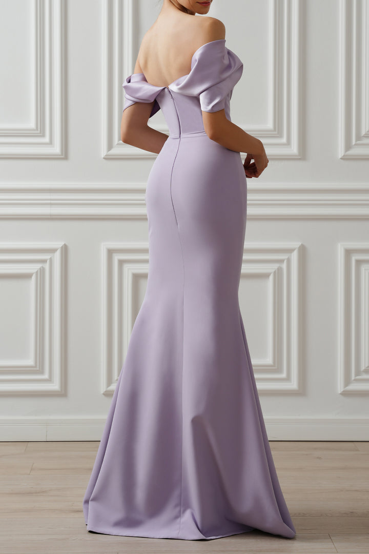 North Long Dress In Soft-Lilac
