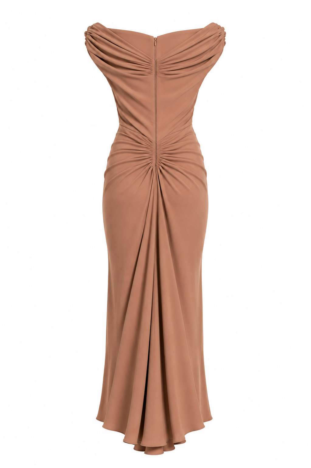 Sylvie Midi Dress In Cafe'Au Lait