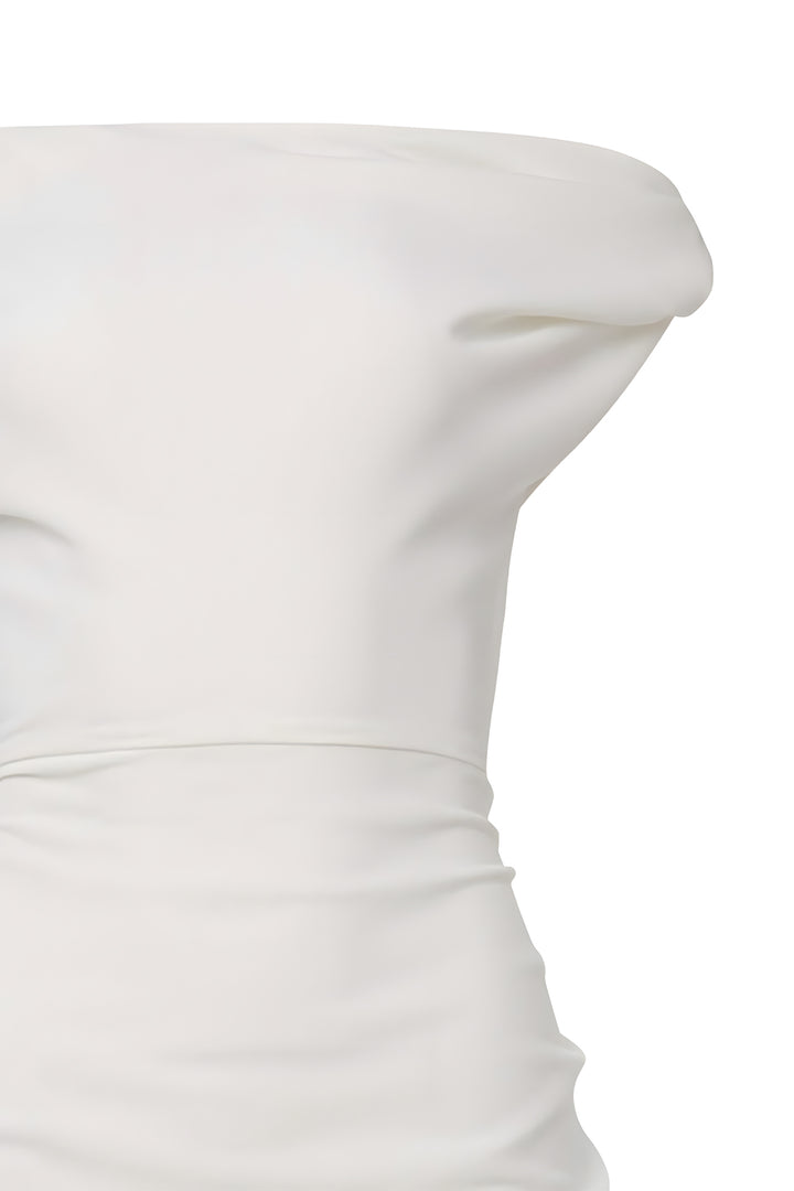 Sylvie Midi Dress In Off-White