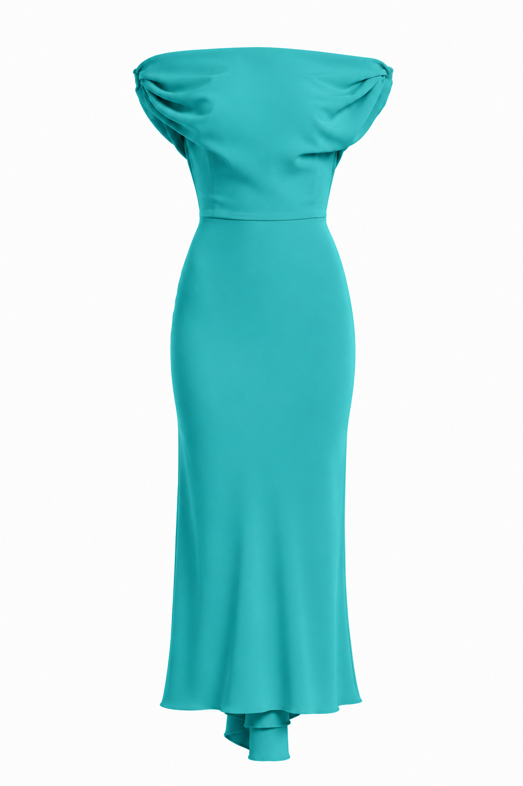 Sylvie Midi Dress In Turquoise