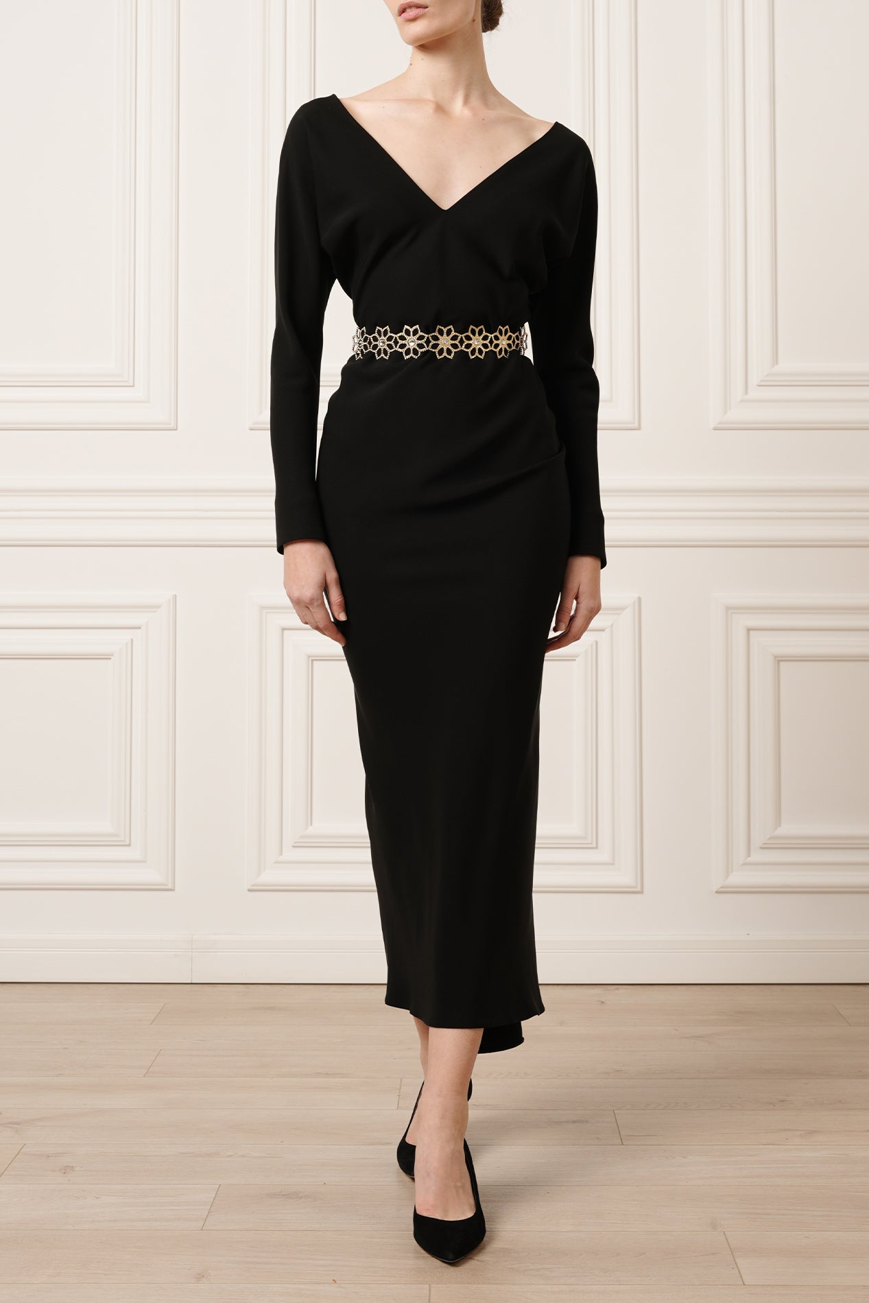 resort midi dress 'Arabella' Panel High Split Maxi Dress