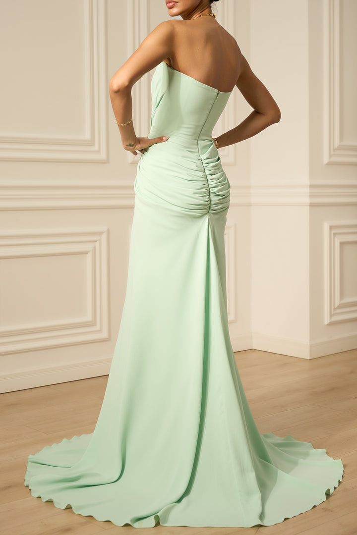 Ammuri Long Dress In Pistachio