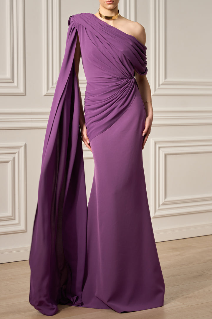 Taliba Dress In Plum