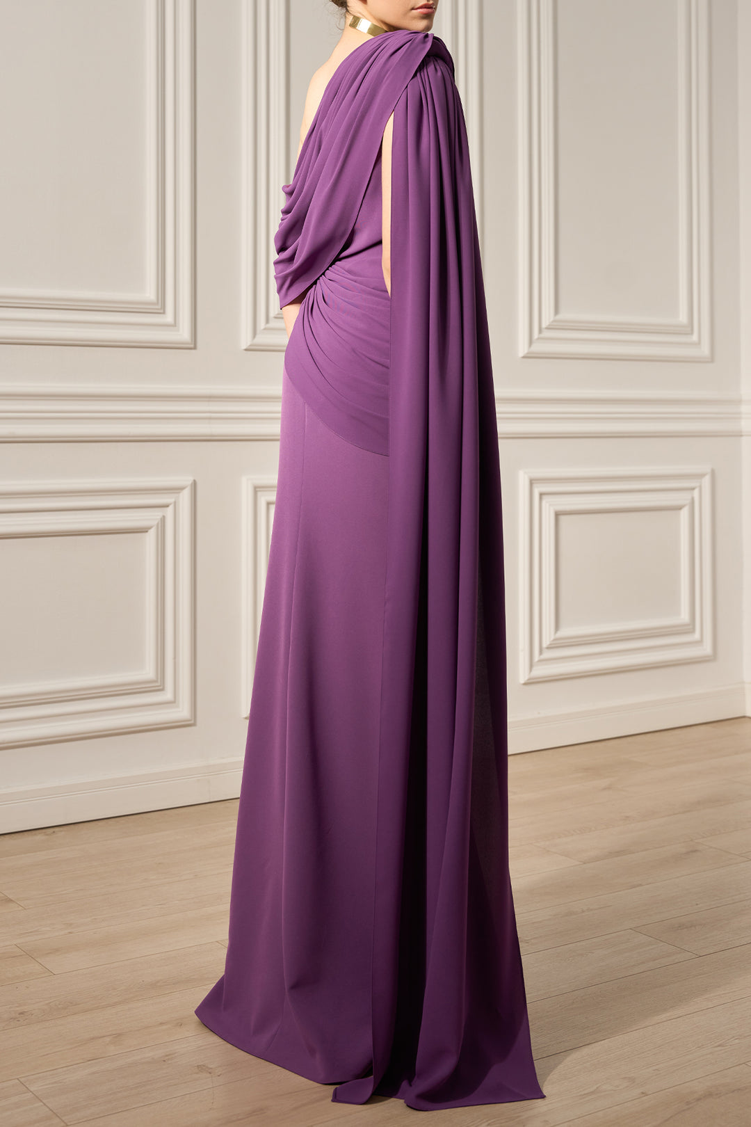 Taliba Dress In Plum