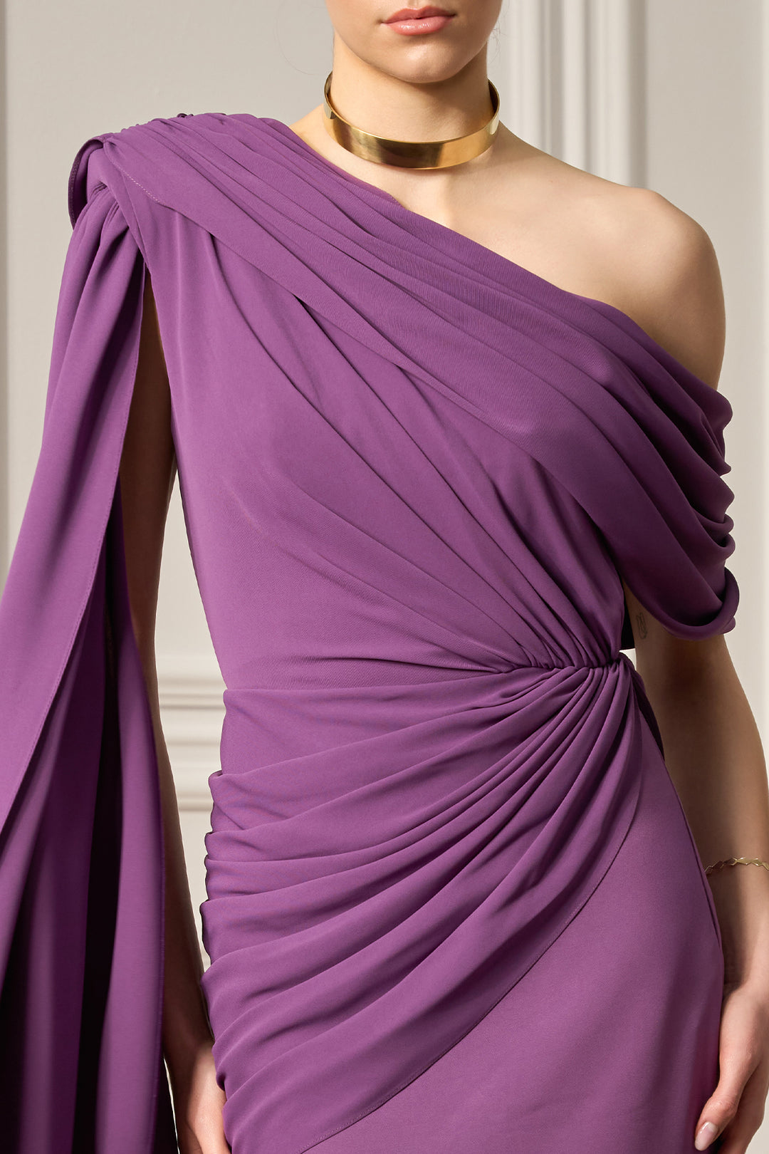 Taliba Dress In Plum