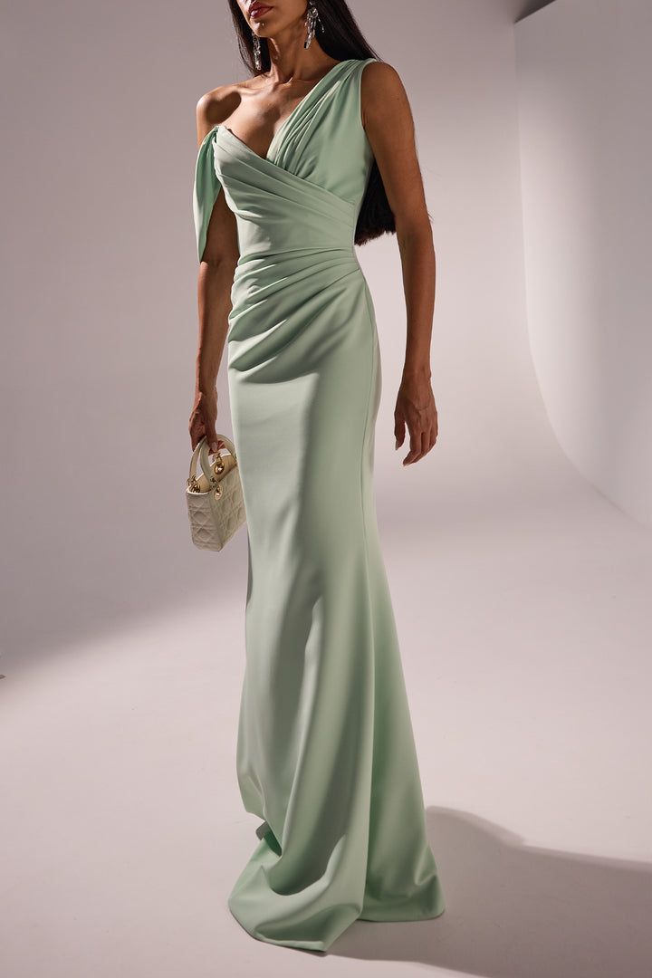 Emma Dress In Pistachio