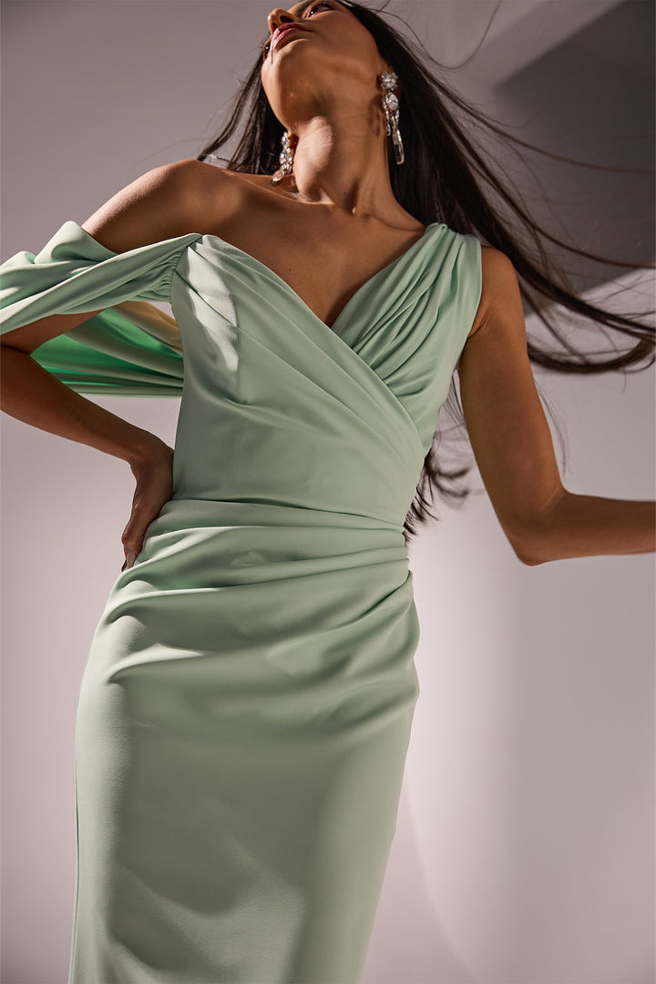 Emma Dress In Pistachio