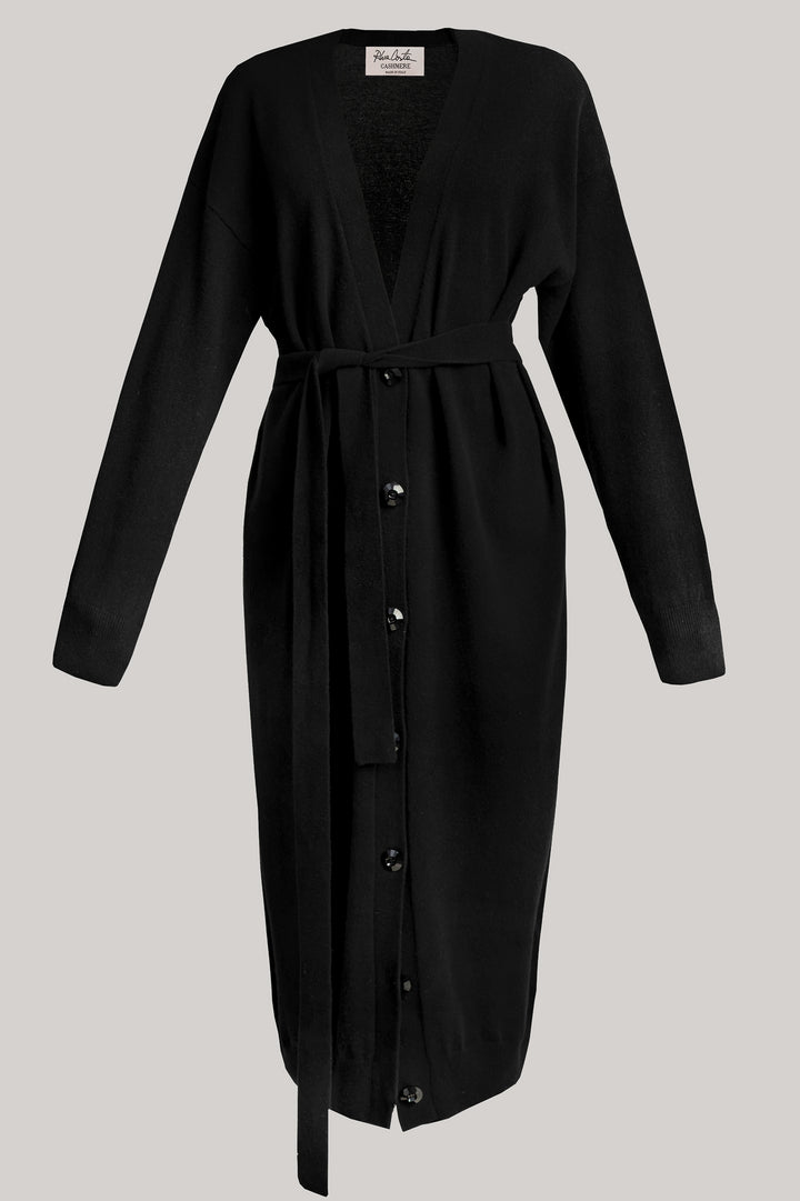 Lani Embassy Cashmere Long Cardigan Dress