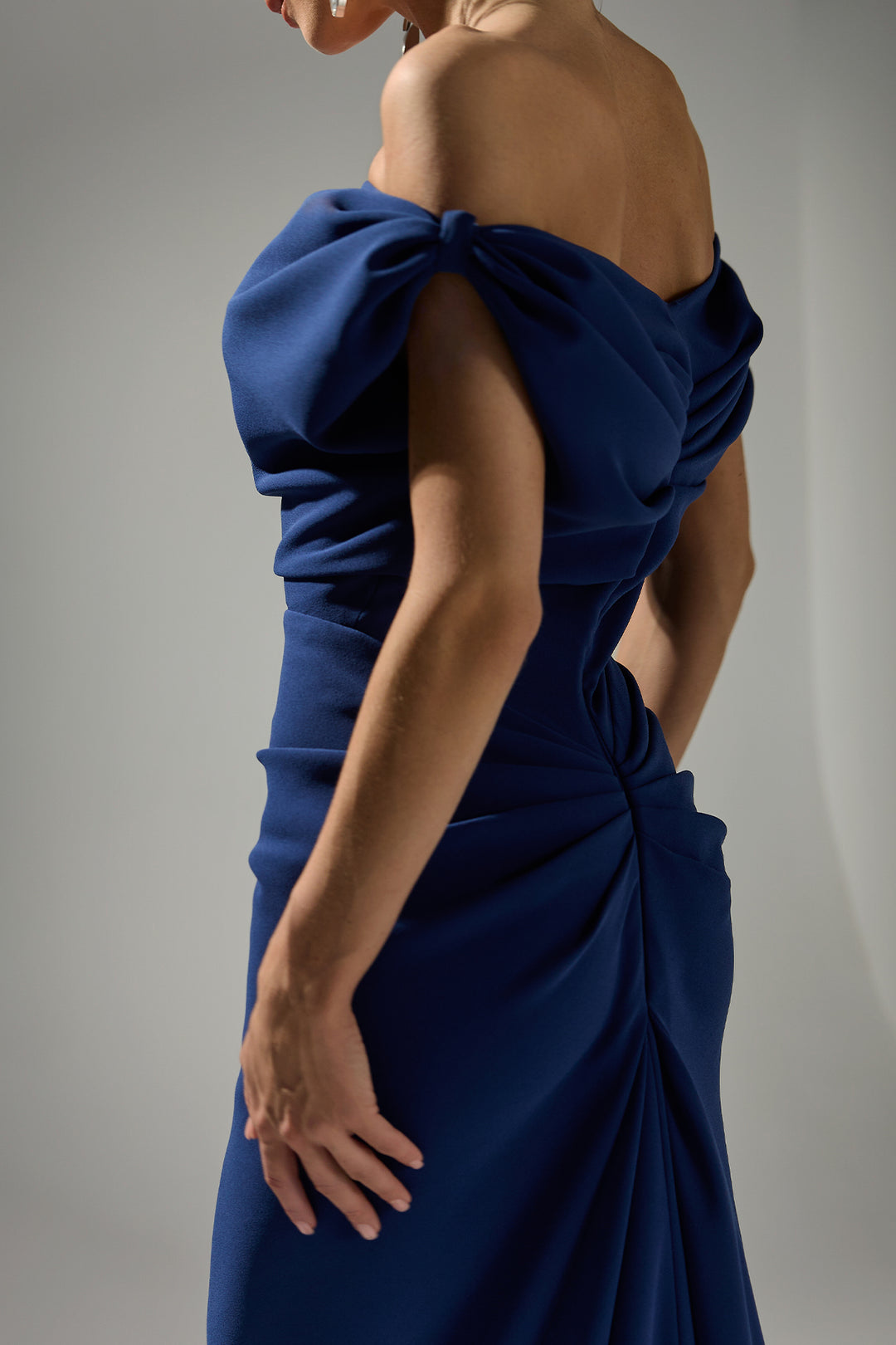 Sylvie Long Dress In Sapphire