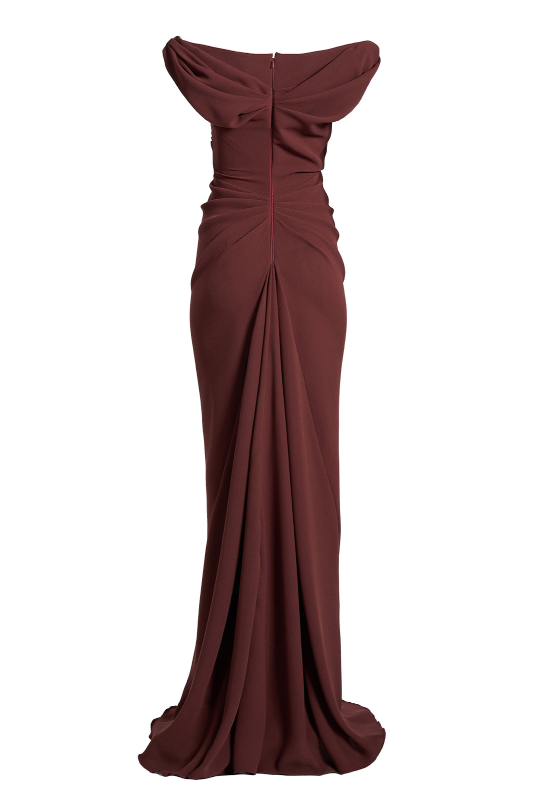 Hedy Long Dress In Merlot