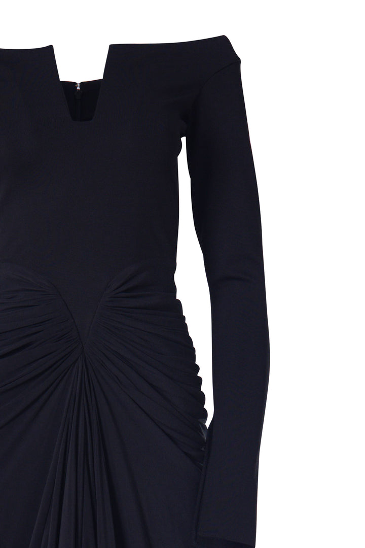 Anita Long Dress In Black