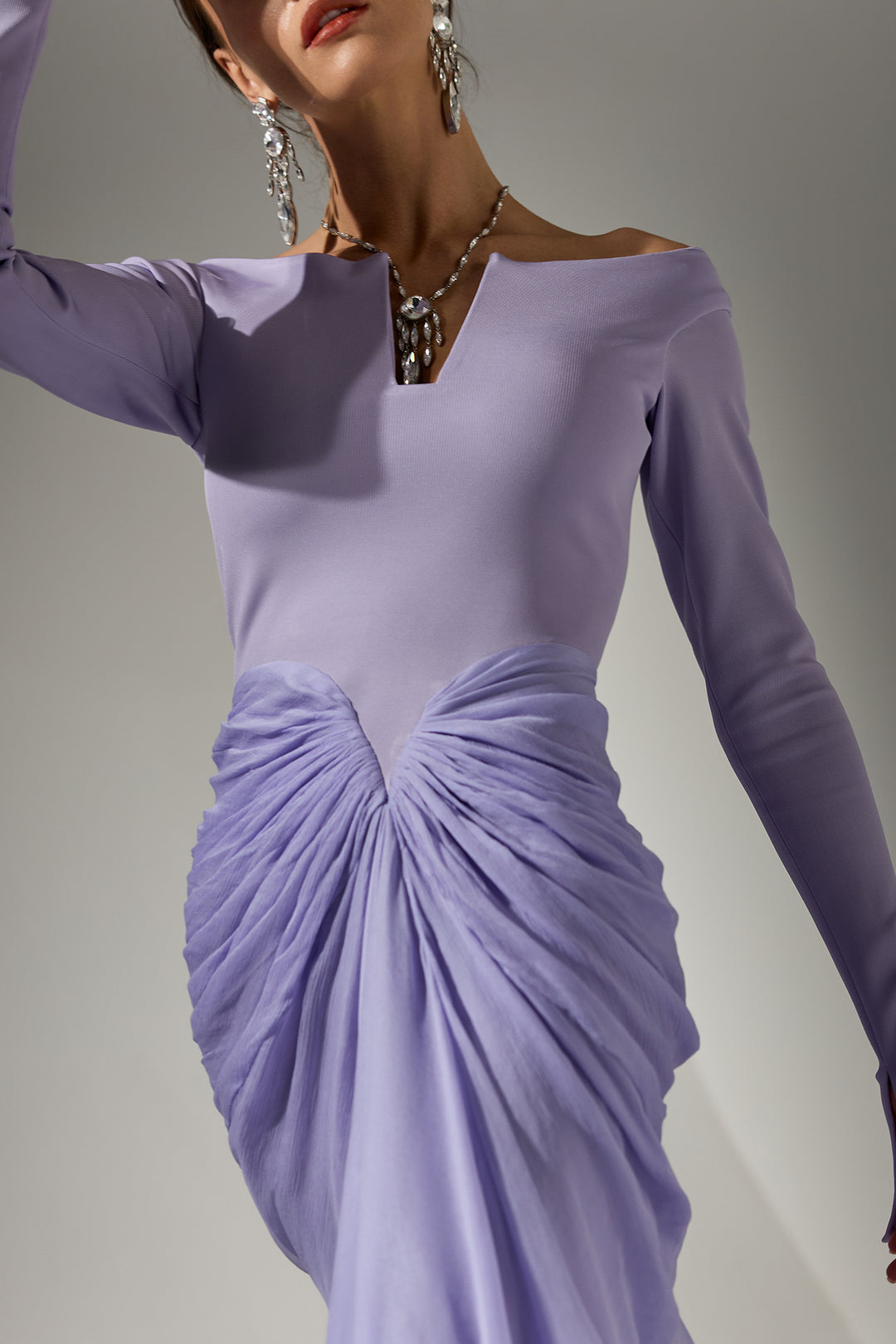 Anita Dress In Lilac