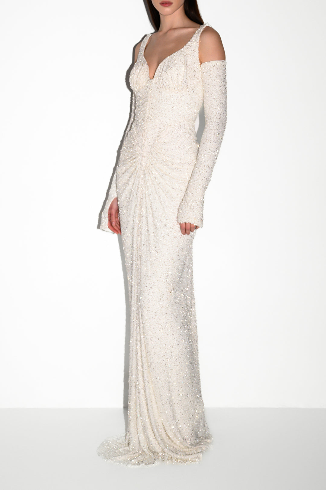 Melek Dress In Off-White