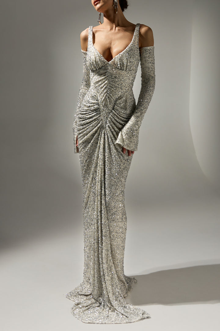 Melek Dress In Off-White