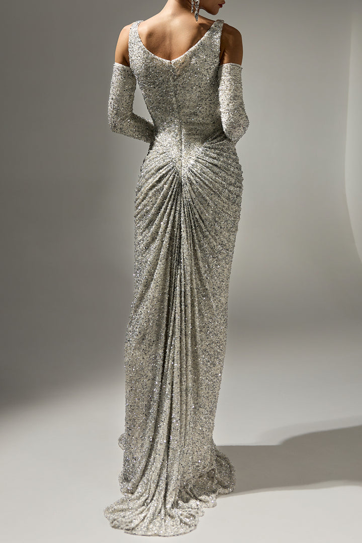 Melek Dress In Off-White