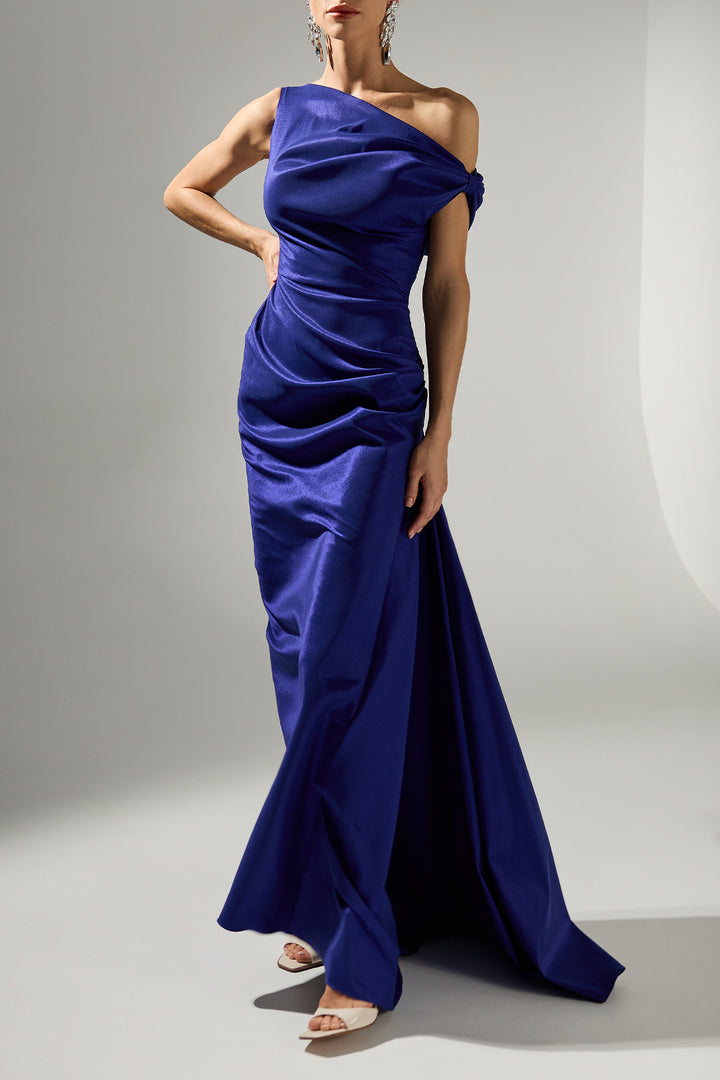 Hayfa Dress In Royal-Blue