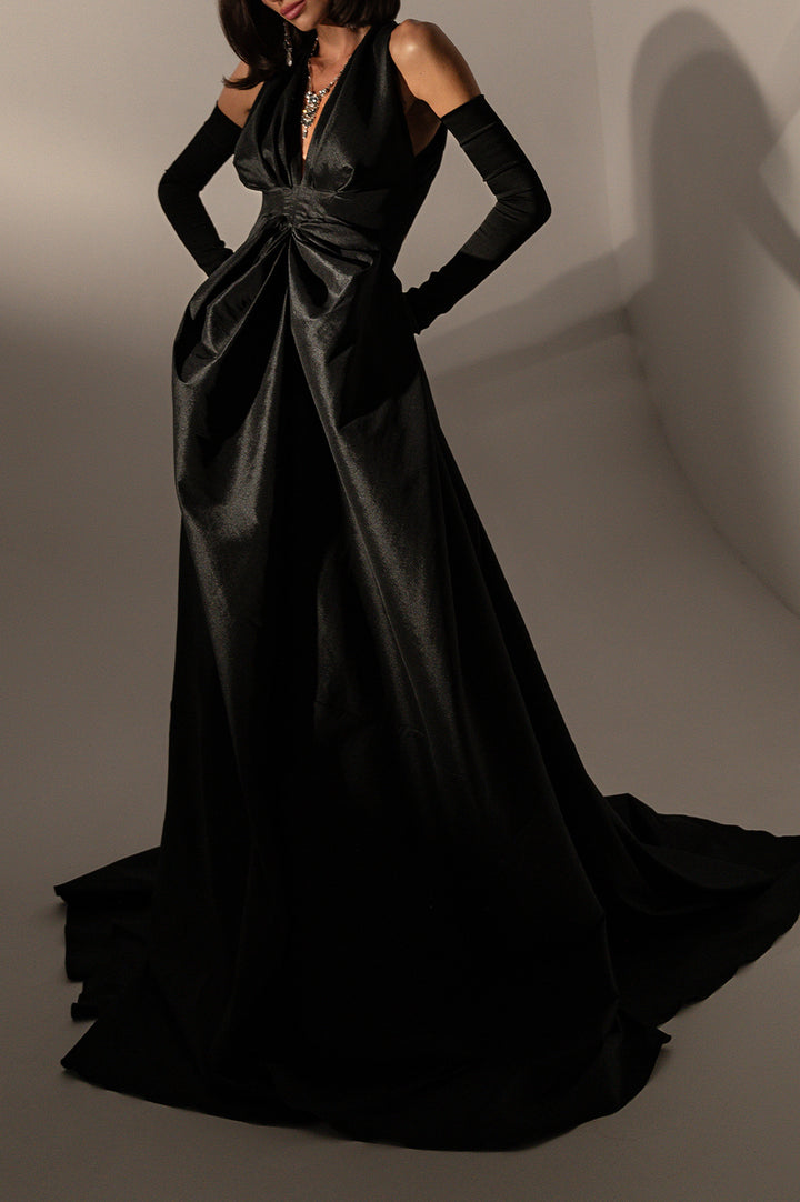 Ryder Long Dress In Black