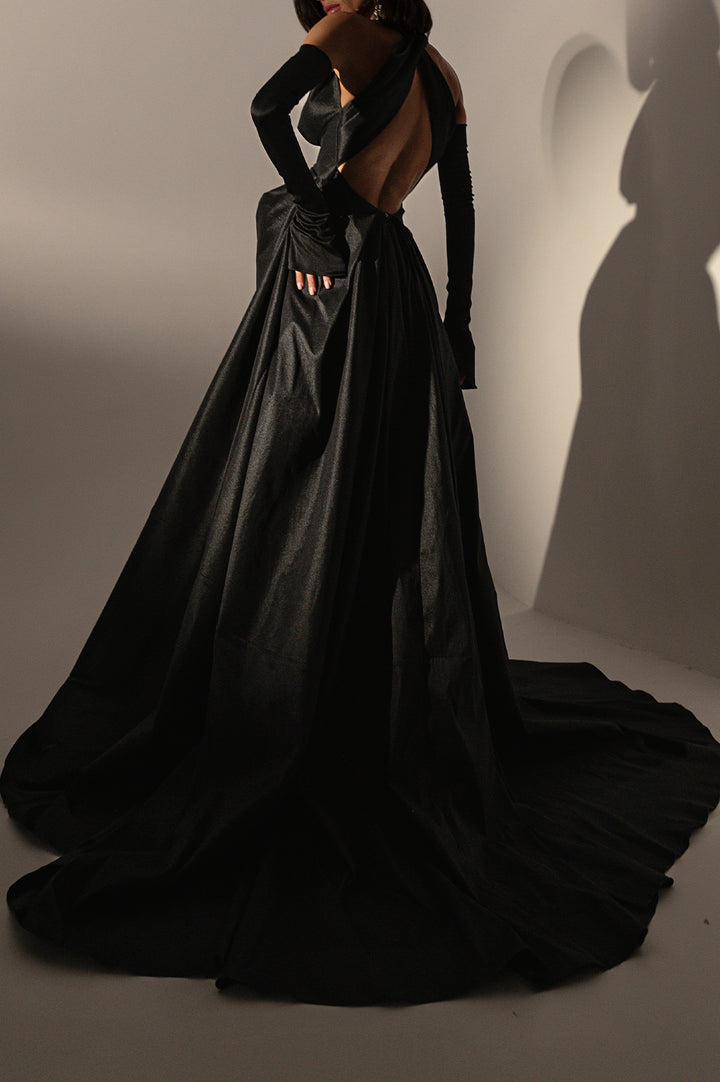 Ryder Long Dress In Black