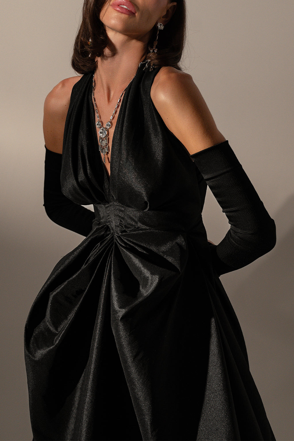 Ryder Long Dress In Black