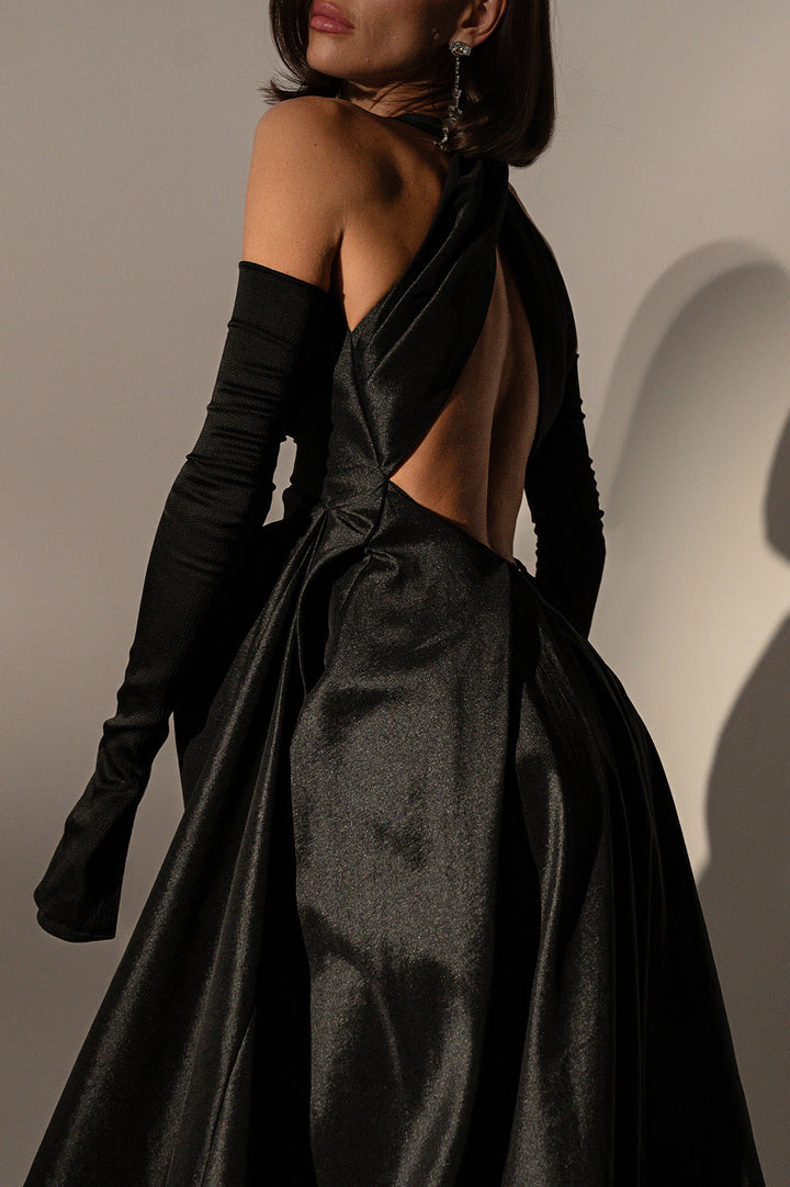 Ryder Long Dress In Black