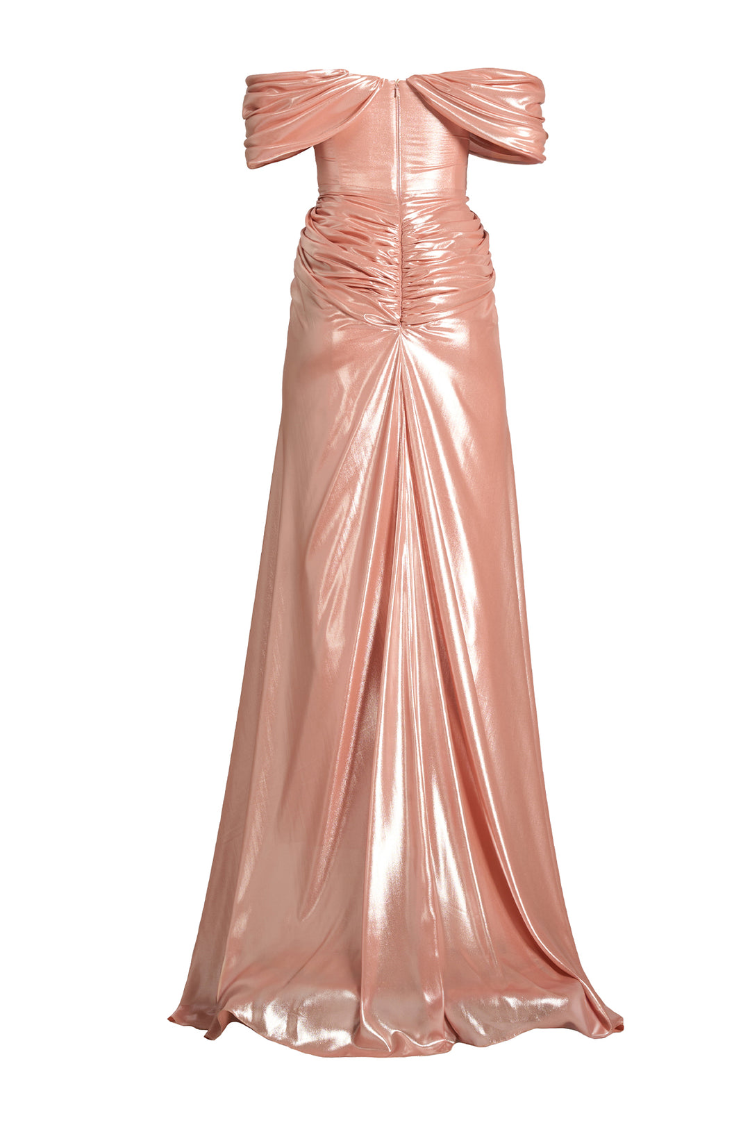 Anisa Long Dress In Seashell