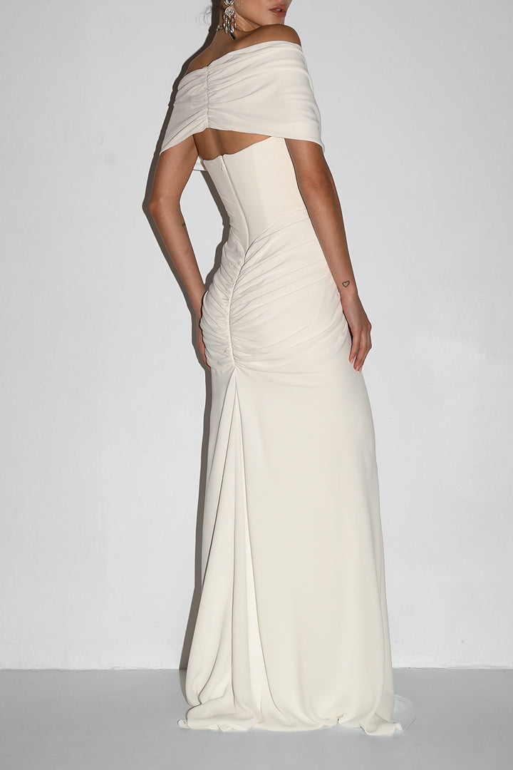 Dalila Dress In Off-White