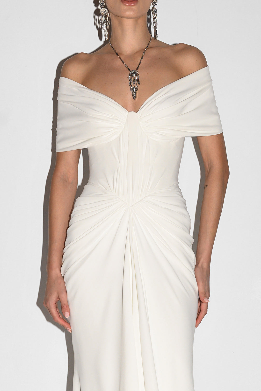 Dalila Dress In Off-White