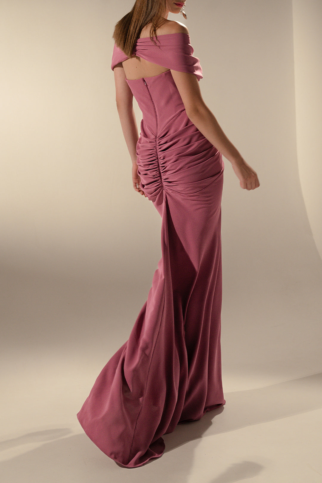 Dalila Dress In Rouge