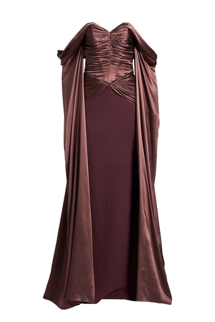 Saliya Dress In Huckleberry