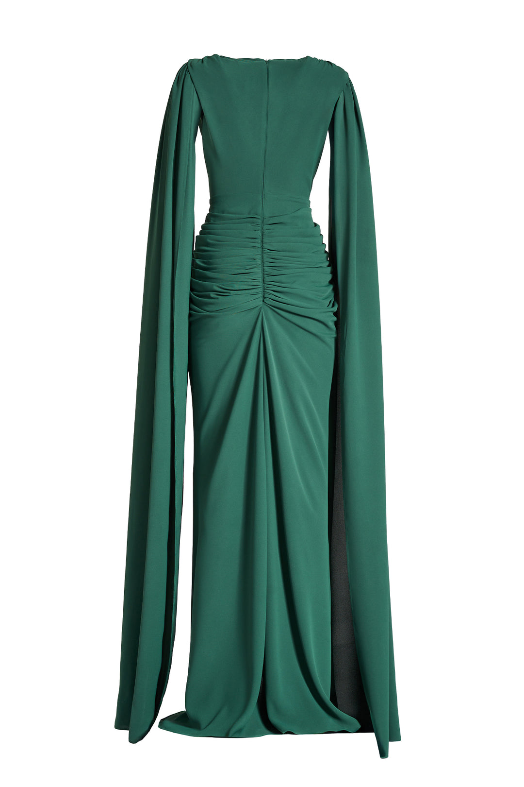 Evelyn Dress In Dark-Green